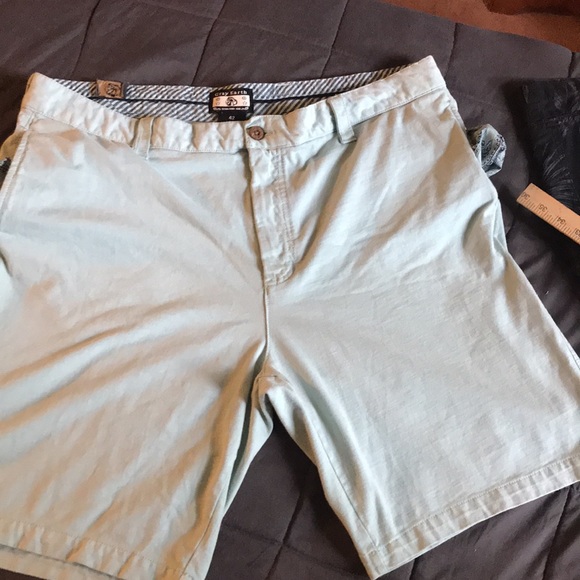 gray earth chino size 42” shorts cotton NWOT medium weight true color last pic - Picture 2 of 11